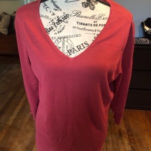 3/$20 3/4 sleeve length sweater size large😀